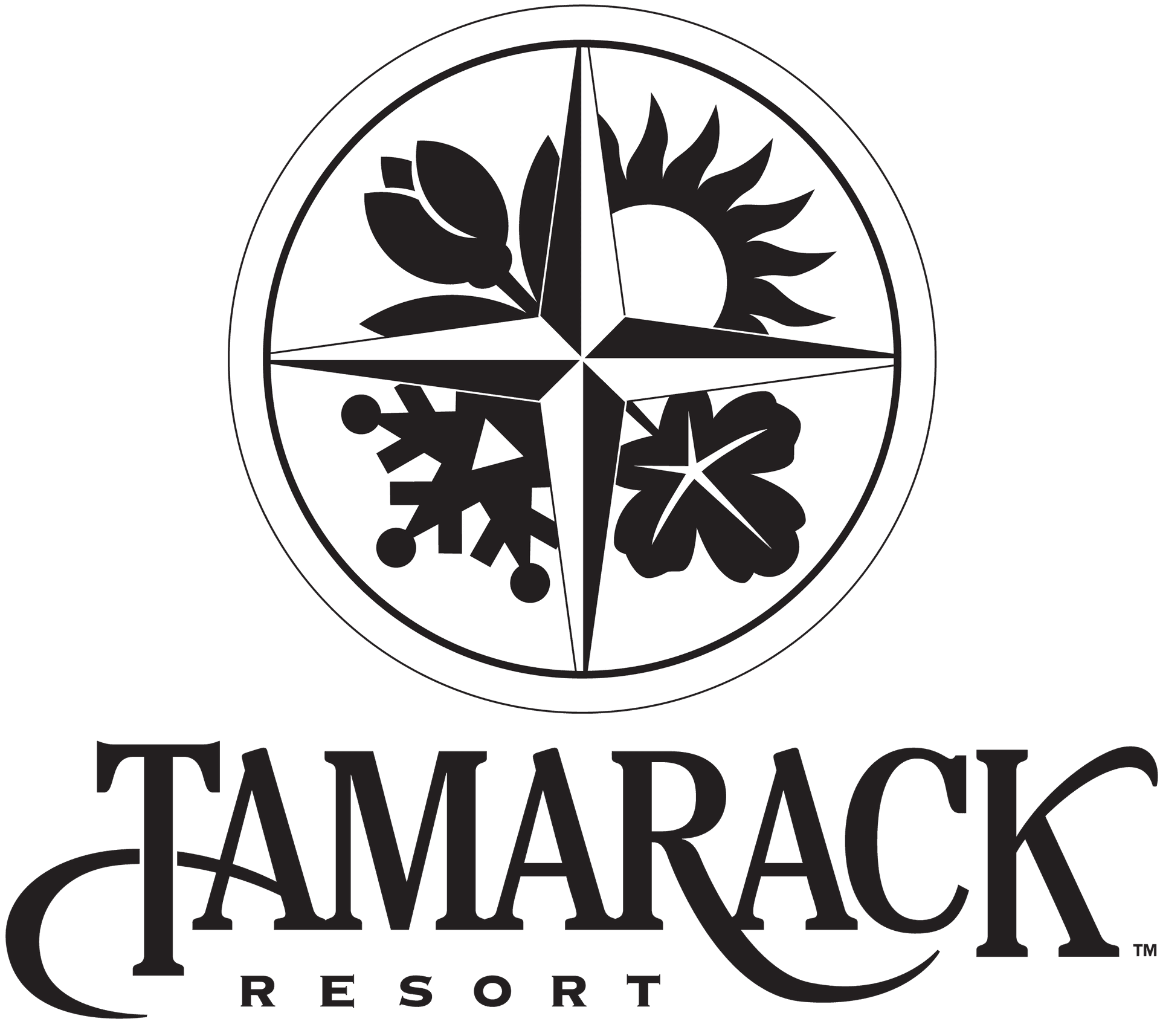 Tamarack Resort logo