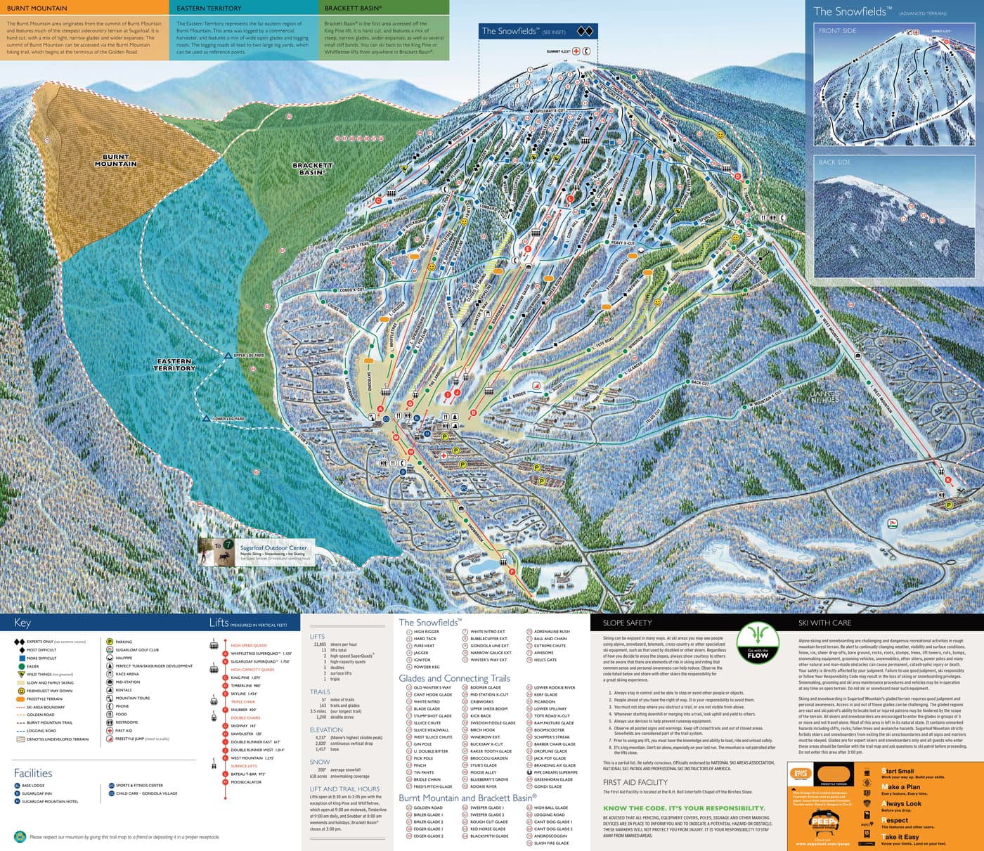 Sugarloaf Trail Map